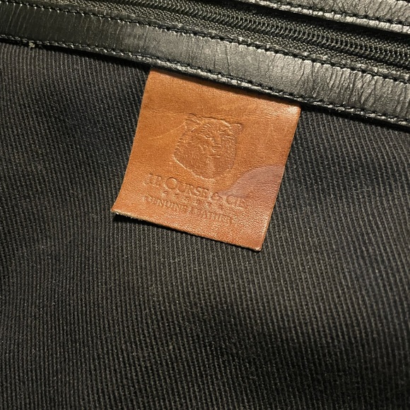 Genuine leather back purse